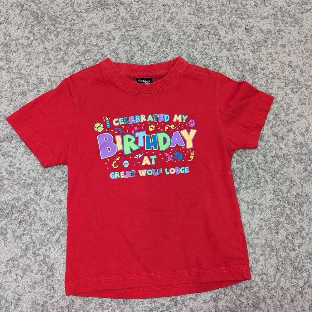 Great Wolf Lodge Red Birthday shirt for child